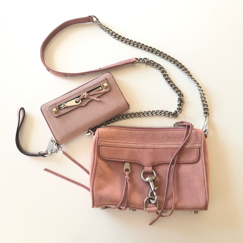Rebecca Minkoff Mini M.A.C. Crossbody 
+ wallet